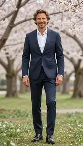 Glamour Photography Slim Fit Suit