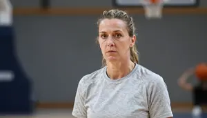 Female Basketball Coach Professional Stock Photo
