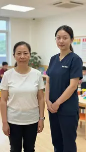 Female Before And After School Daycare Worker Portrait Stock Photo
