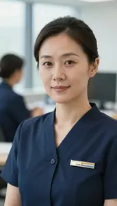 Female First Mate Stock Photo