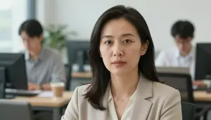 Female Management Psychologist Stock Photo