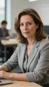 Female Organizational Psychologist Professional Stock Image
