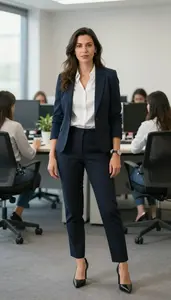 Female Social Organization Professor Portrait Stock Photo