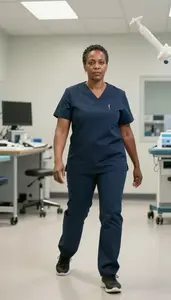 Female Surgical First Assistant Professional Stock Photo