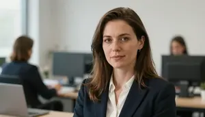 Female Youth Program Director Professional Stock Photo