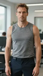 Male Actor Portrait Stock Photo