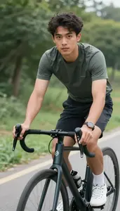 Male Bicycle Designer Professional Stock Photo