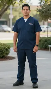 Male Criminal Justice Social Worker Stock Photo