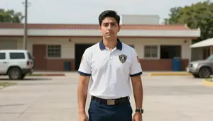 Male Director Of Civil Defense Stock Photo