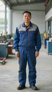Male Marine Pipefitter Helper Portrait Stock Photo
