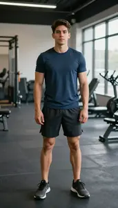 Male Personal Trainer Portrait Stock Photo