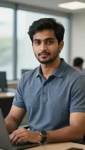 Male Society Reporter Stock Photo