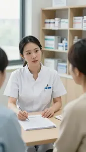 Professional Nurse Staff Training Session