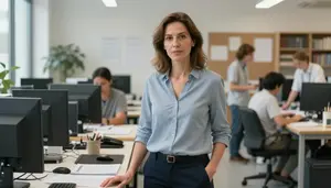 Female Archivists Curators And Museum Workers Portrait Stock Photo