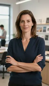 Female Exhibitions And Collections Manager Stock Photo