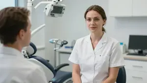 Female Family Dentist Stock Photo