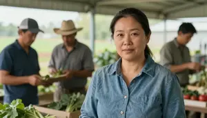 Female Farmers Ranchers And Other Agricultural Managers Portrait Stock Photo