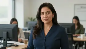Female Paralegal Stock Photo