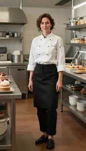 Female Pastry Chef Portrait Stock Photo