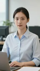 Female Tax Compliance Officer Portrait Stock Photo
