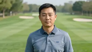 Male Golf Course Architect Stock Photo