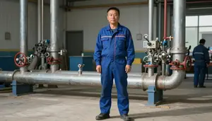 Male Marine Pipefitter Professional Stock Photo