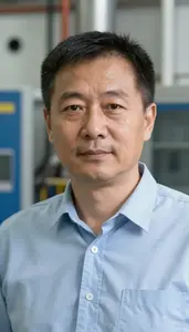 Male Nuclear Equipment Sales Engineer Stock Photo