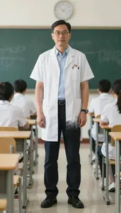 Male Public School Speech Therapist Professional Stock Image