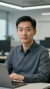 Male Social Organization Professor Portrait Stock Photo