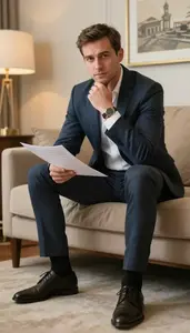 Man Finance Professional Creating Asset Protection Plan