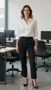 Female Actor Understudy Portrait Stock Photo
