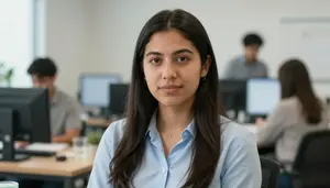 Female Agricultural Economics Professor Portrait Stock Photo