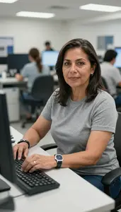 Female Digital Watch Assembler Professional Stock Photo