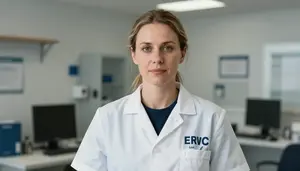 Female Emt B Stock Photo