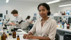 Female Enologist Professional Stock Photo