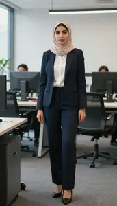 Female Loan Officer Stock Photo