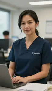 Female Night Stocker Professional Stock Image