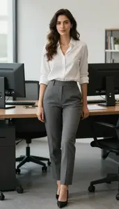 Female Novelist Stock Photo