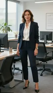 Female Personal Investment Adviser Professional Stock Image