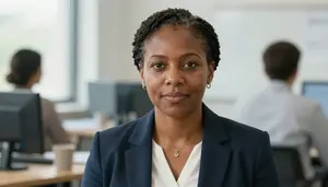 Female Public Health Professor Stock Photo