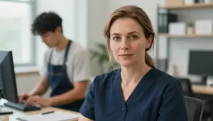 Female Recreation Workers Stock Photo