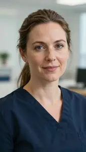 Female Registered Nursing Professor Portrait Stock Photo