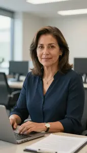 Female Seed Analyst Professional Stock Photo