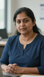 Female Speech And Language Specialist Portrait Stock Photo