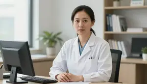 Female Speech Therapist Stock Photo