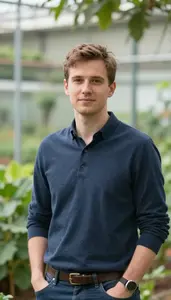Male Agricultural Economics Professor Professional Stock Image
