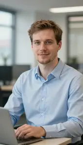 Male Bank Branch Manager Stock Photo