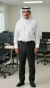 Male Claims Correspondence Clerk Portrait Stock Photo