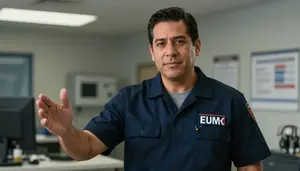 Male Emt Stock Photo