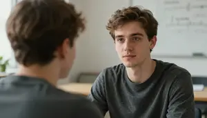Male Mathematical Physicist Professional Stock Photo